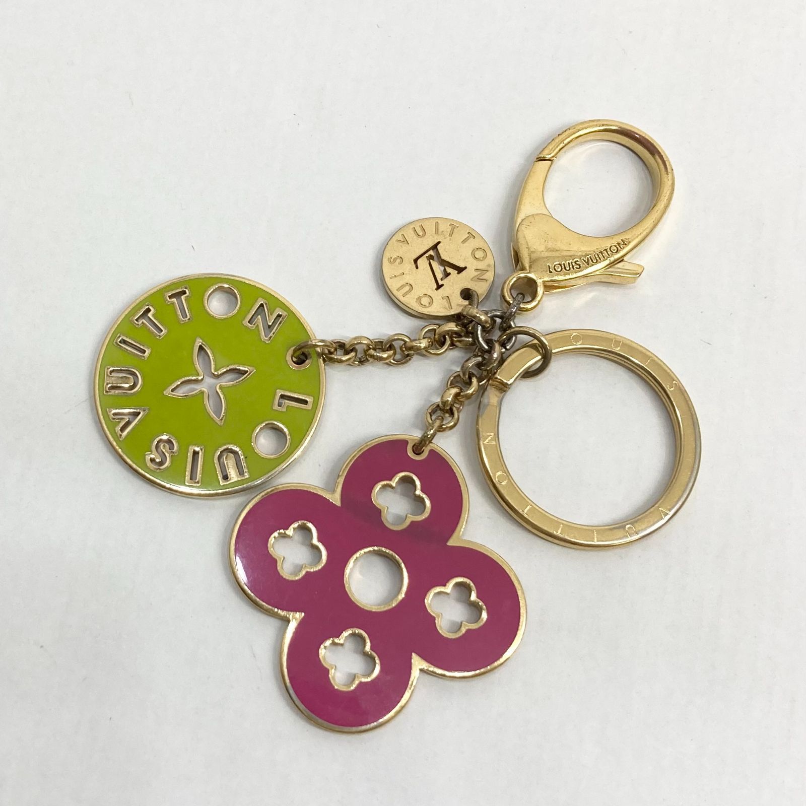 ルイヴィトン LV ポルト クレ・シェンヌ・ルーピング ゴールド ルイ