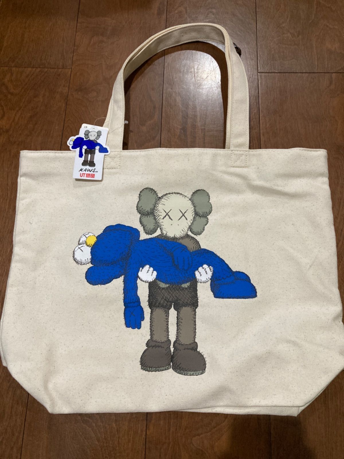 ユニクロ kaws カウズ トートバッグ 新品 - メルカリ