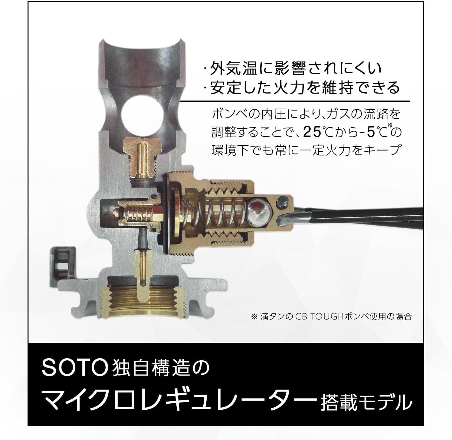 SOTO シングルバーナー