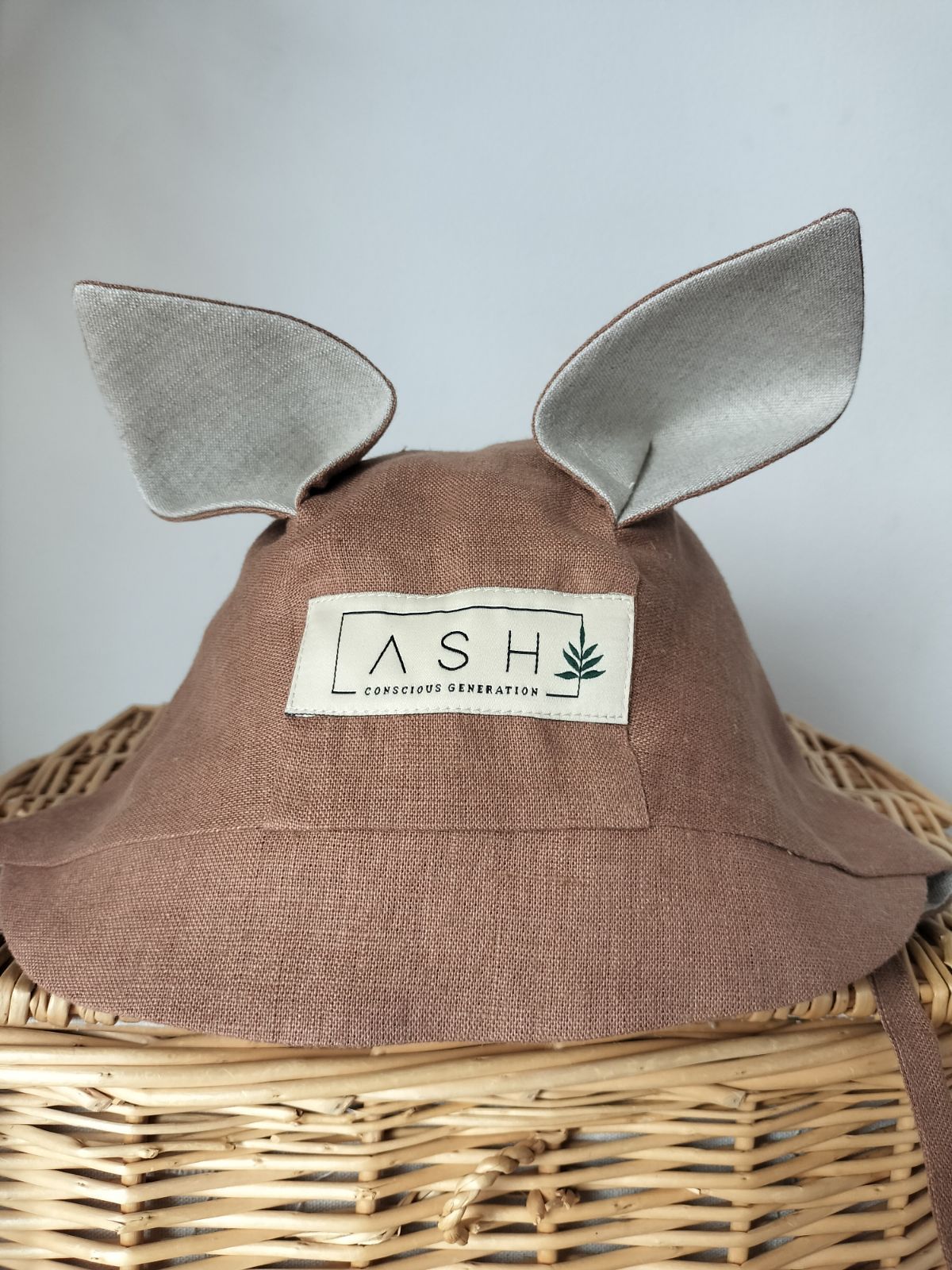 ash generation ボンネット ASH generation bonet(squirrel×basil