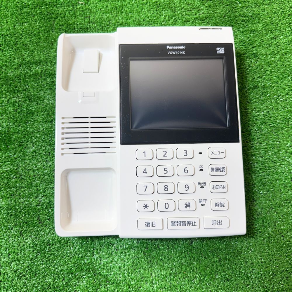 Ｄ／モニター付管理室親機(一斉放送なし) VGW4014K Panasonic VGW4014K マンションHA Dシリーズ用モニター付管理事務室親