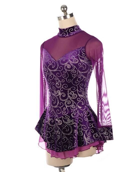 フィギュアスケート ワンピース 衣装 ハイネック オーダーメイド