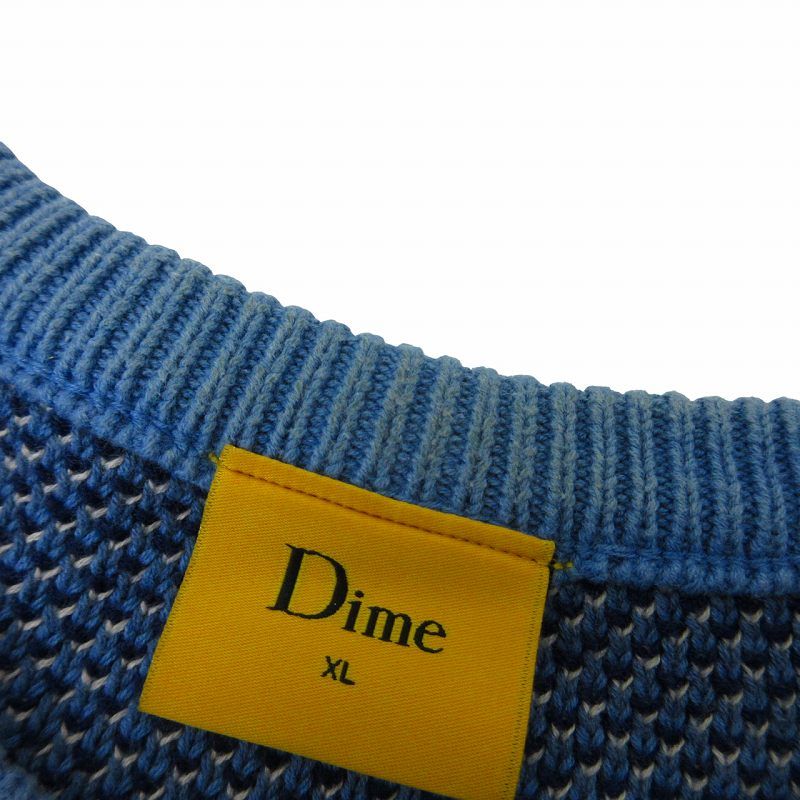 ダイム DIME MAGIC HEAVY KNIT コットンニット セーター 厚手 