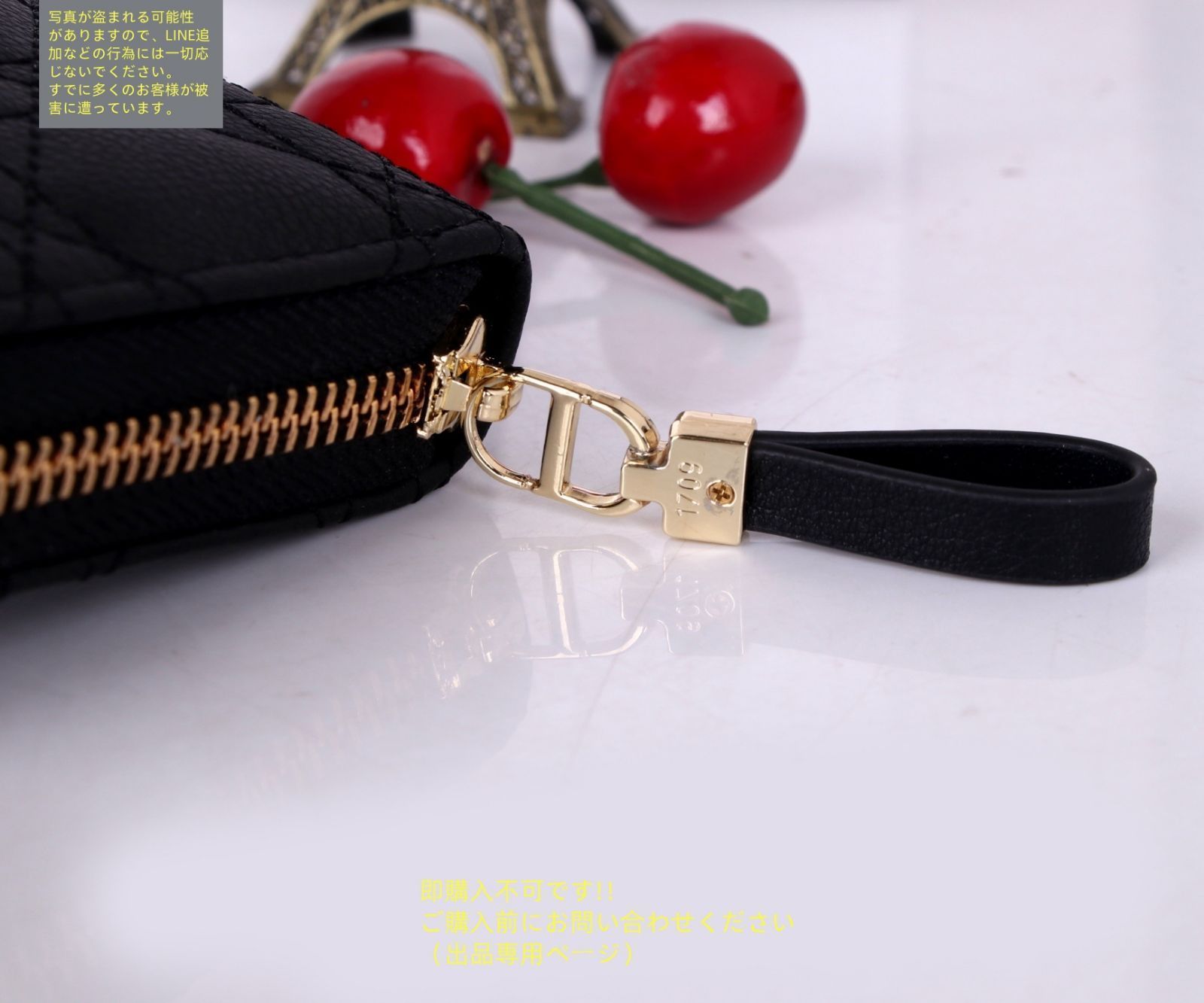 希少 新品 Christian Dior クリスチャンディオール 長財布
