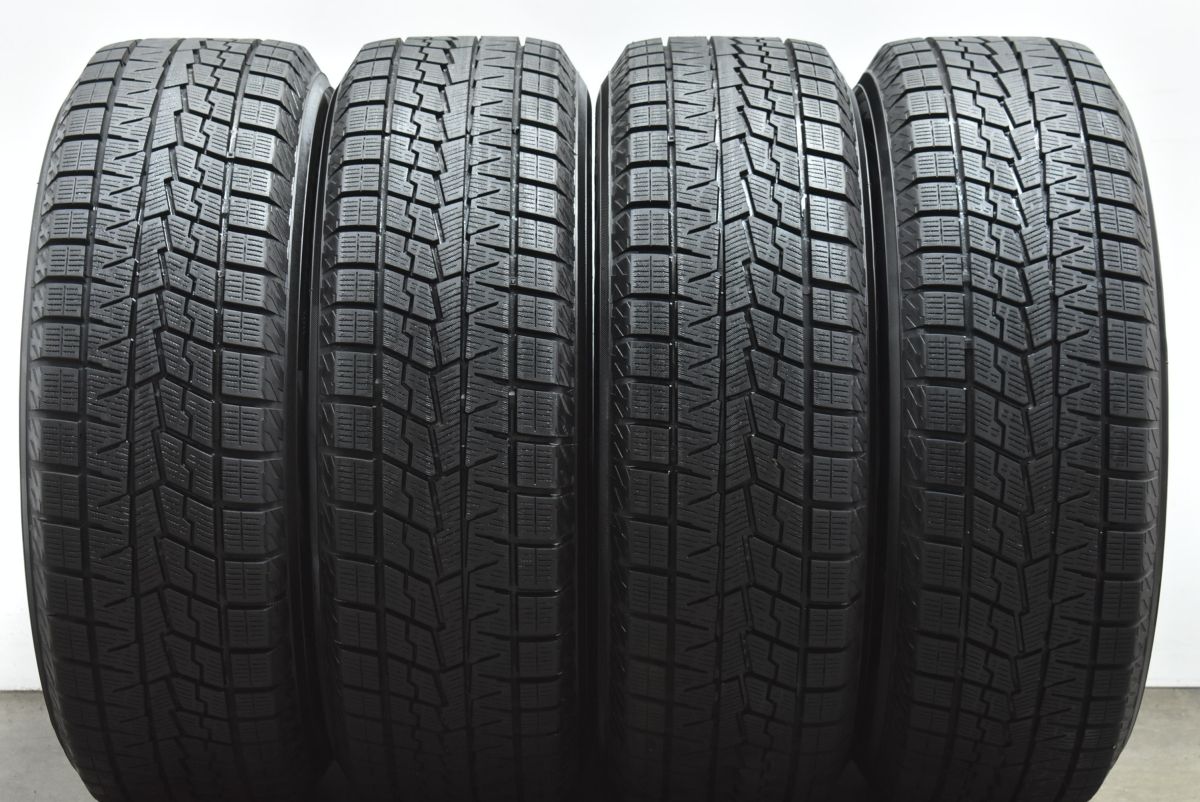 バリ溝 美品】ヴェルヴァ 16in 6.5J +40 PCD114.3 ヨコハマ アイス