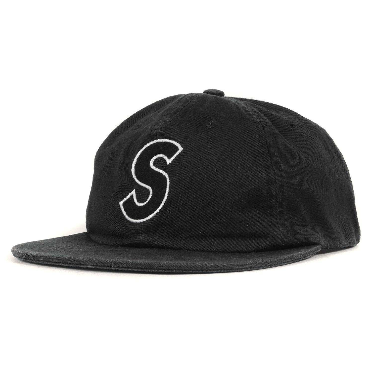 Supreme シュプリーム キャップ 18SS フェルト Sロゴ 6パネル キャップ 