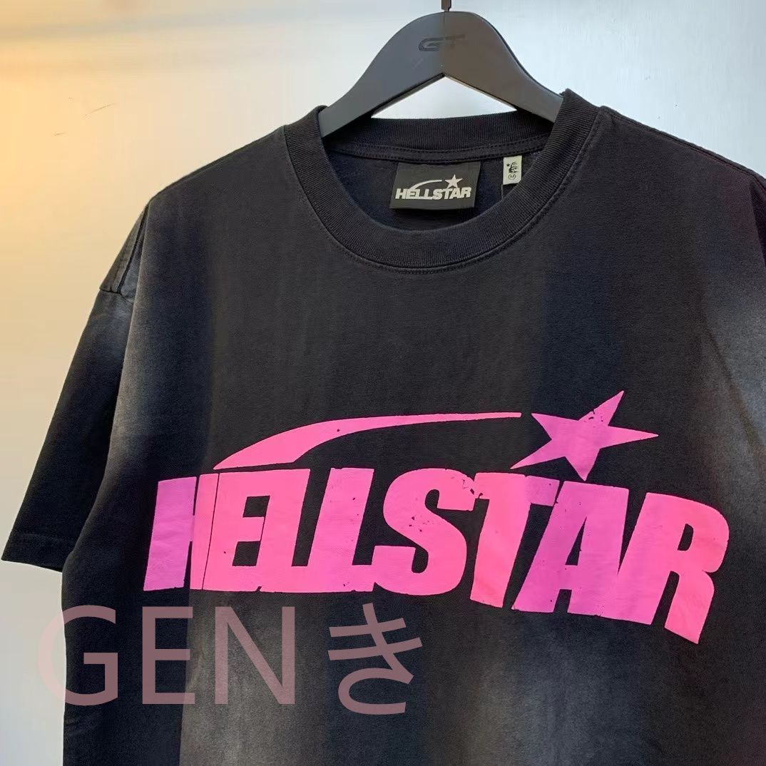 【人気商品・新品未使用】Hellstar Studios ヘルスター 半袖 Tシャツ 男女兼用 R791