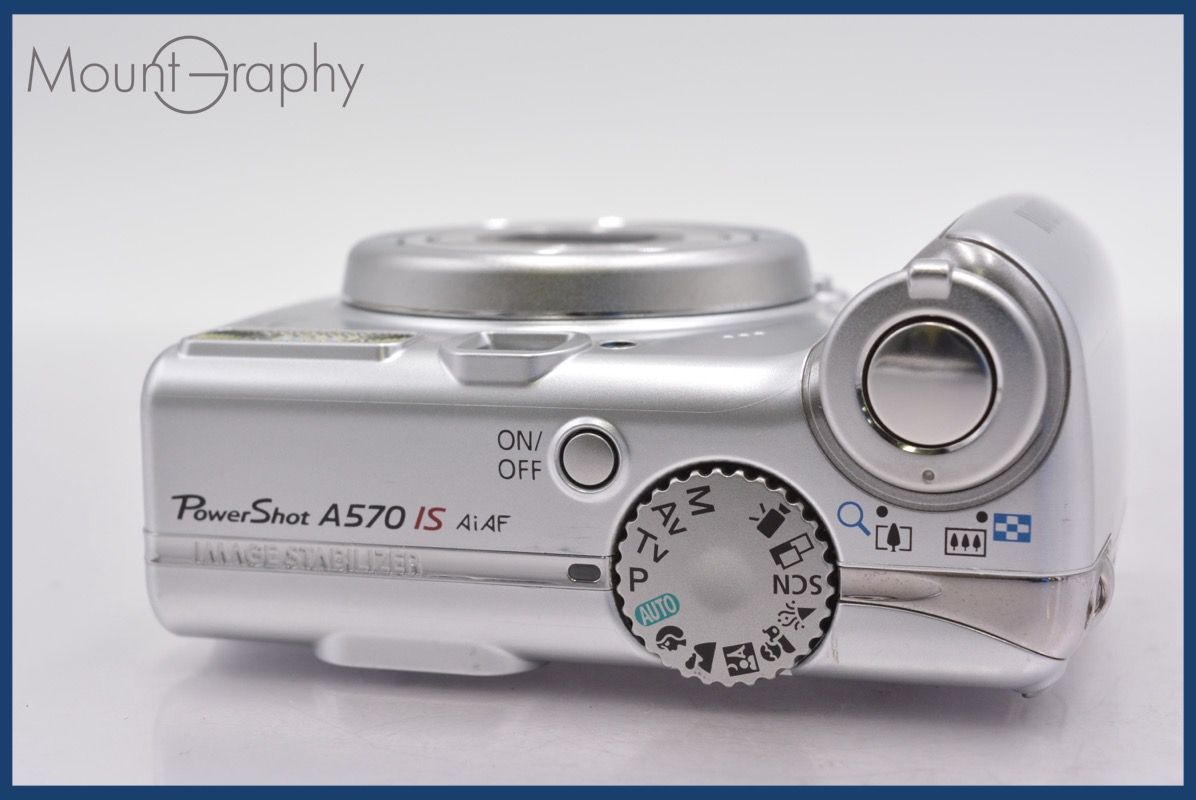 キヤノン Canon PowerShot A570 IS 4x 単三電池仕様 同梱可 #am758