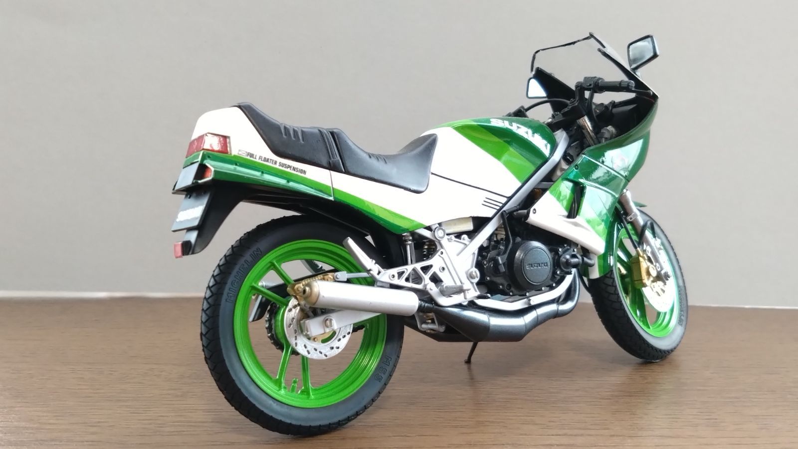 タミヤ 1/12 スズキ・RG250Γ プラモデル完成品 - メルカリ