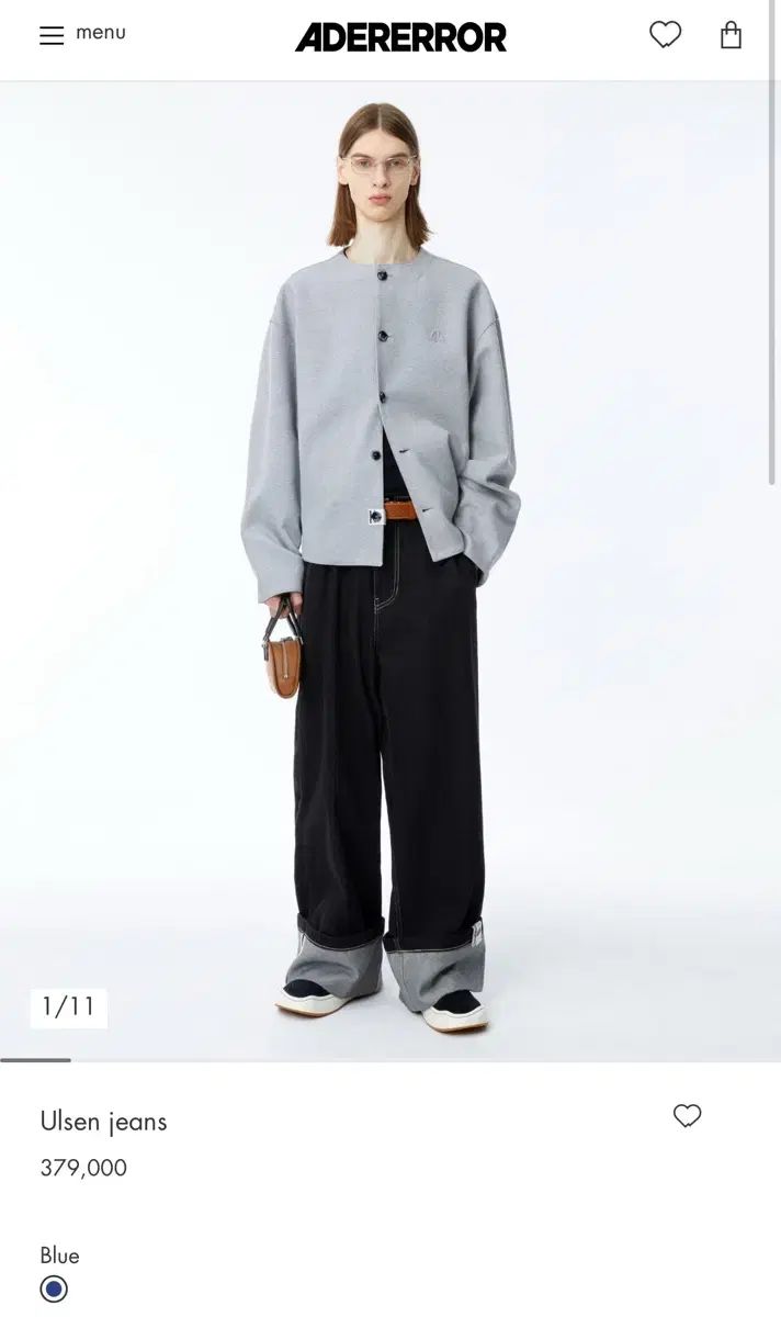 [ADERERROR] Elve jeans /追跡付 ADERERROR] Elve jeans /追跡付 (ADERERROR/デニム・ジーパン