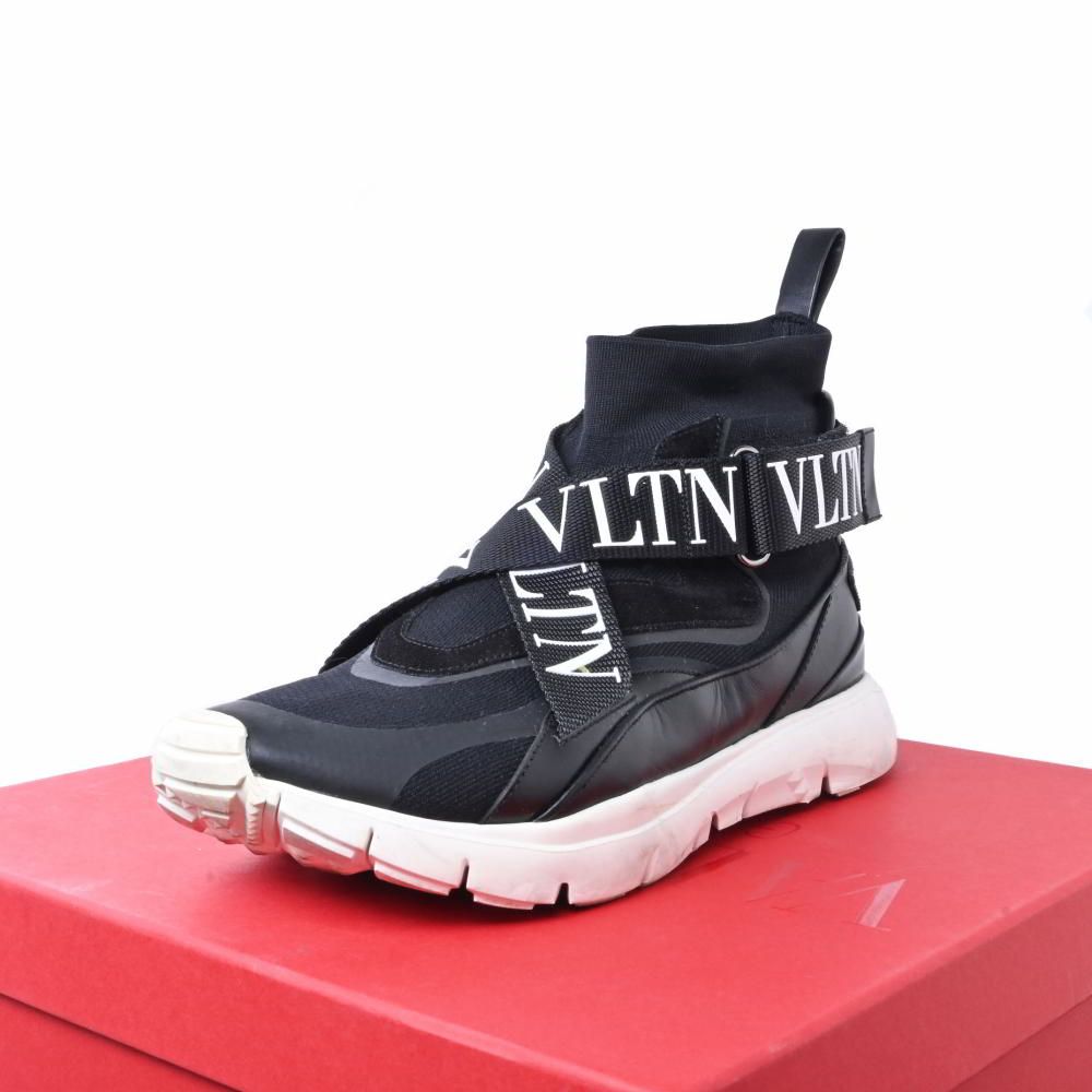 VALENTINO ロゴ ソックス ハイカット スニーカー