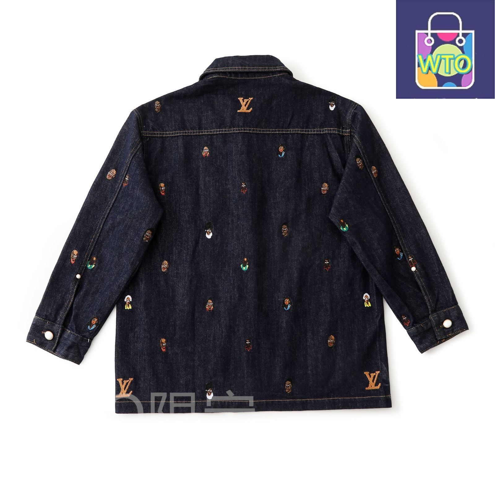 【刺繍デニムで魅せる♪】Louis Vuitton ジャケット LOUIS VUITTON - LOUIS VUITTON♦︎NBA ジップスルーフーディ