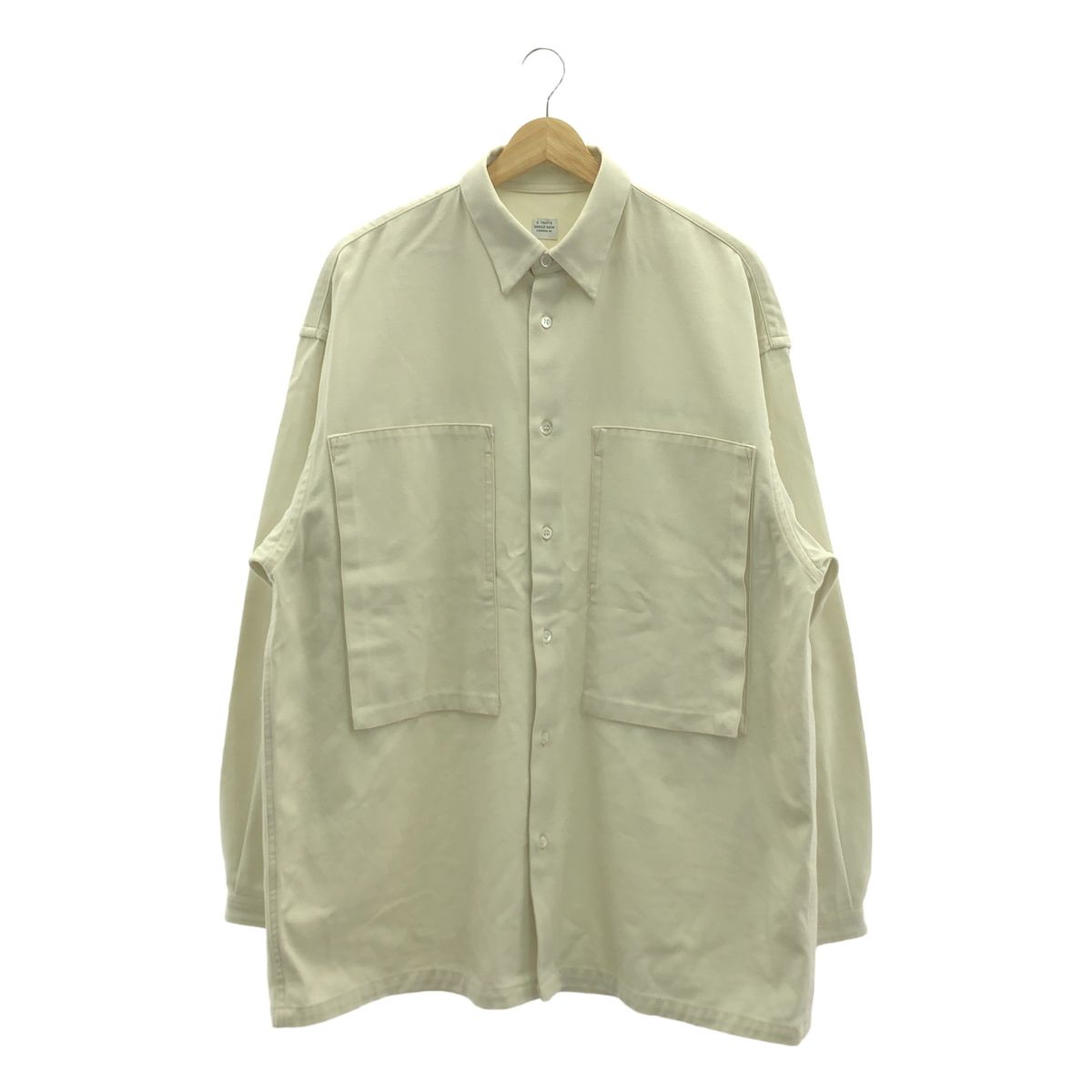 E.TAUTZ | イートウツ | EDIFICE別注 LINEMAN SHIRTS ラインマンシャツ | M | キナリ | メンズ