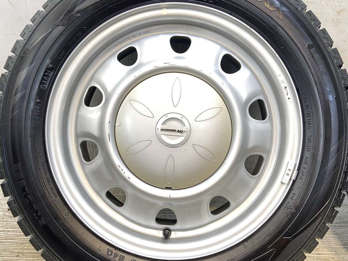 175/65R15 ダンロップ ウィンターマックス WM02 SCHWARZ MV 15x5