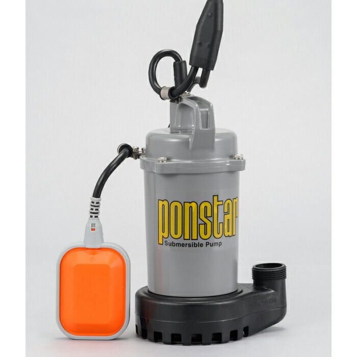 KOSHIN PSK-63210 簡易汚物用 水中ポンプ　60Hz 工進 簡易汚物用水中ポンプ ポンスター PSK-63210(PSK-63210-AAA-2