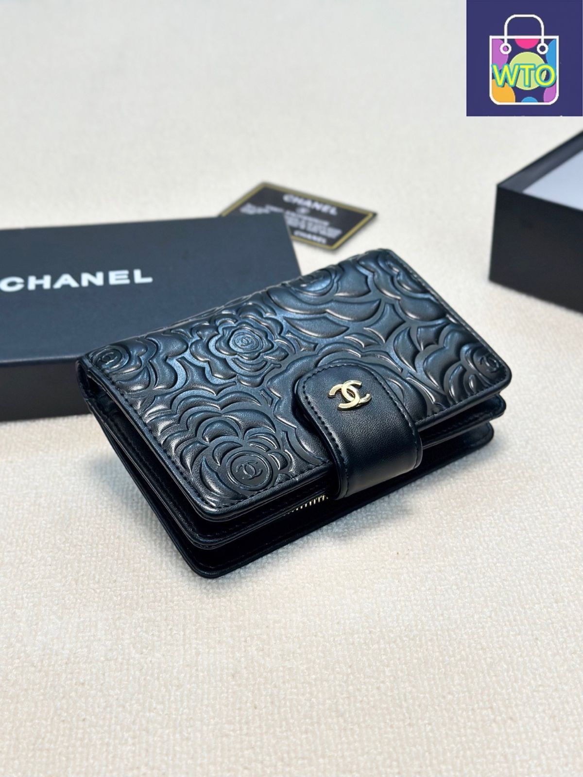 ⭐CHANEL⭐カメリア⭐ウォレット⭐ 本日特価] シャネル レディース ウォレット カメリアデザイン