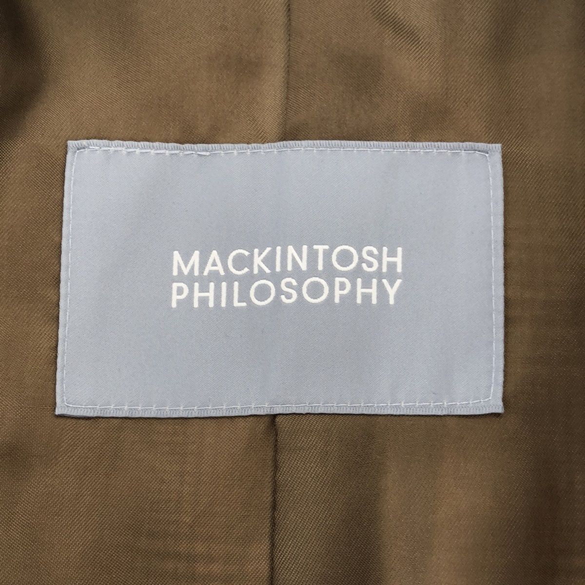 MACKINTOSH PHILOSOPHY マッキントッシュ フィロソフィー GREY LABEL 