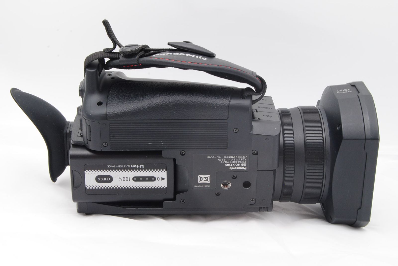 美品 ☆ パナソニック(Panasonic) HC-X1500-K 4K ビデオカメラ X1500 