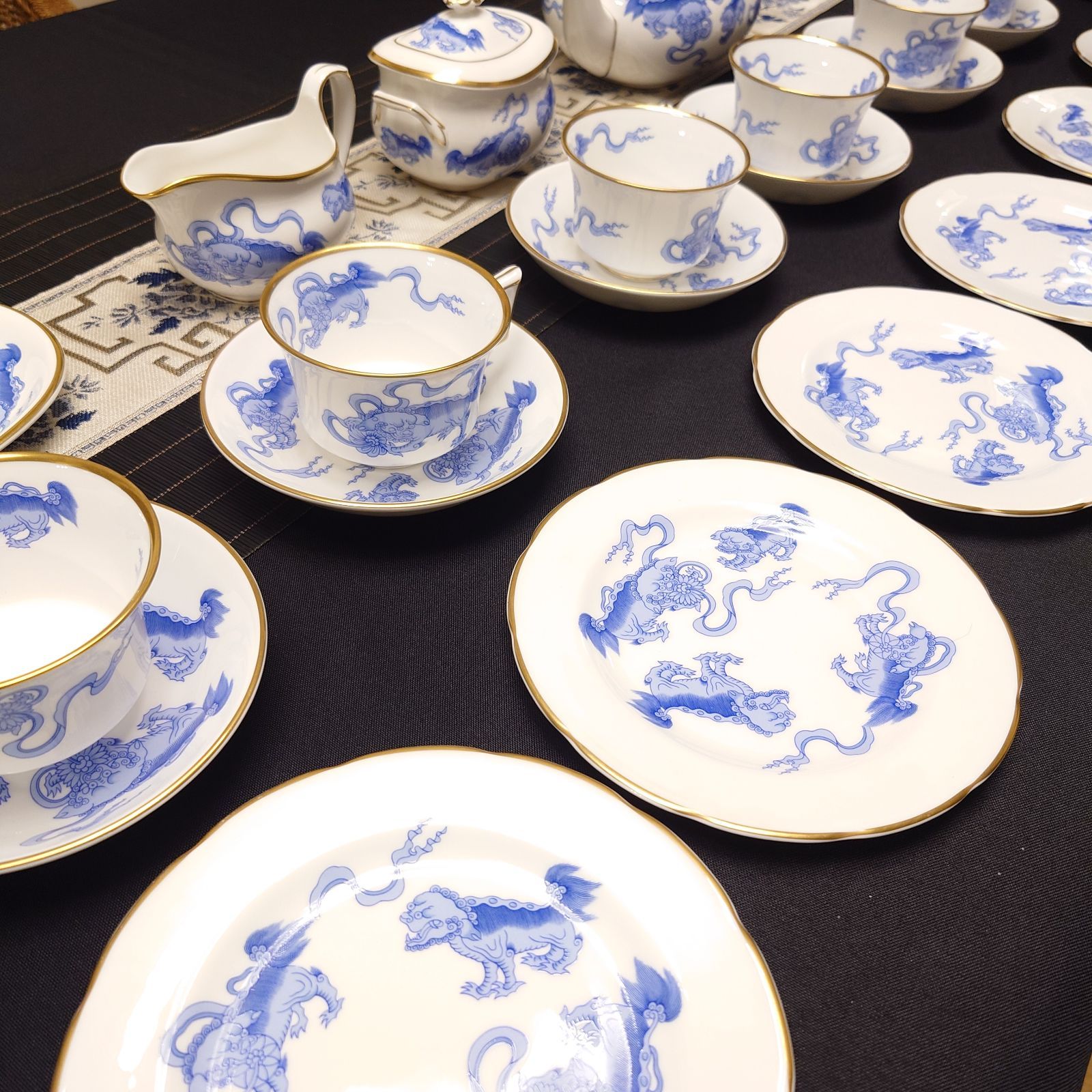 ウエッジウッド 100セット限定品 イギリス製 チャイニーズタイガー