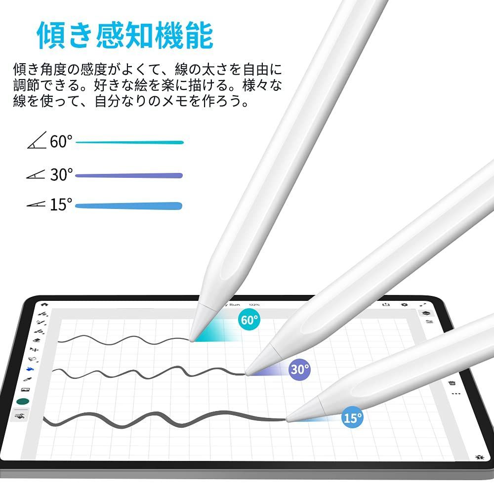 人気商品】【2022 タッチペン ipad ペンシル WINWILL極細 超高感度