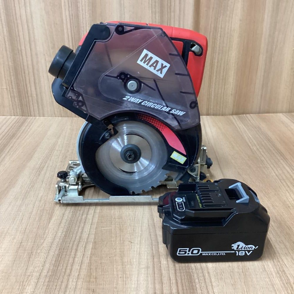 MAX|マックス PJ-CS53CDP 18V充電式防じん兼用丸ノコ バッテリ１個付き 201
