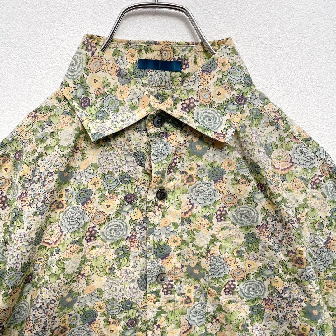 美品 ポールスミス Paul Smith 日本製 XL リバティプリント 総柄 花柄