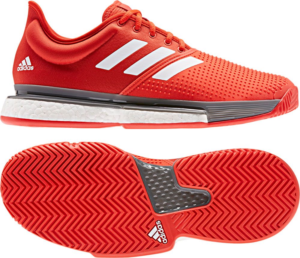 アディダス adidas テニス SoleCourt Boost M ソールコート ボストン M メンズ オールコート用 EF2070 アクティブREDS19 250