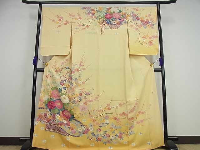 平和屋着物○訪問着 螺鈿物語 正倉院鳳凰花文 暈し