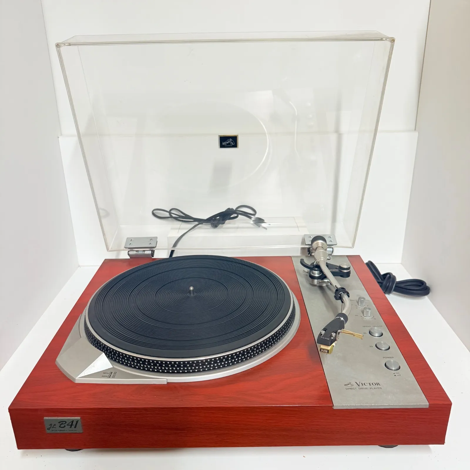 Victor ターンテーブル レコードプレーヤー JLB41Ⅱ Victor JL-B41音 