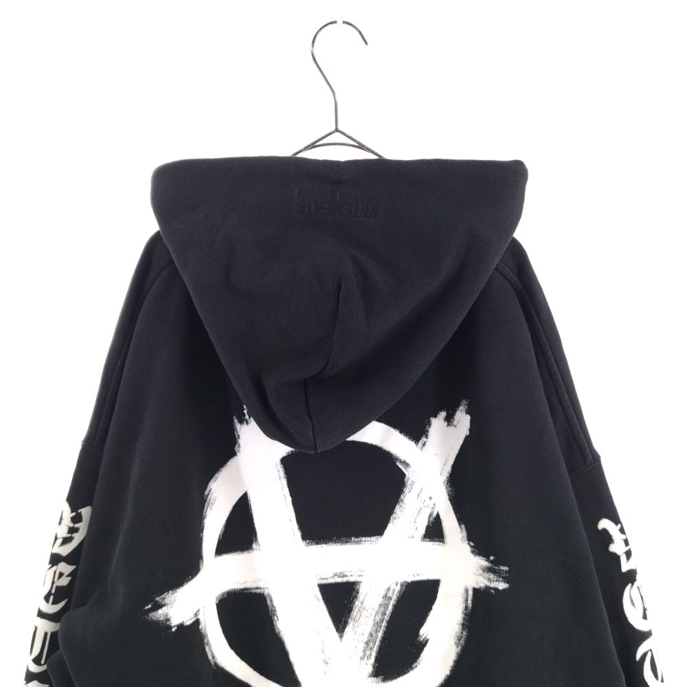 VETEMENTS (ヴェトモン) 22AW ANARCHY LOGO HOODIE アナーキー