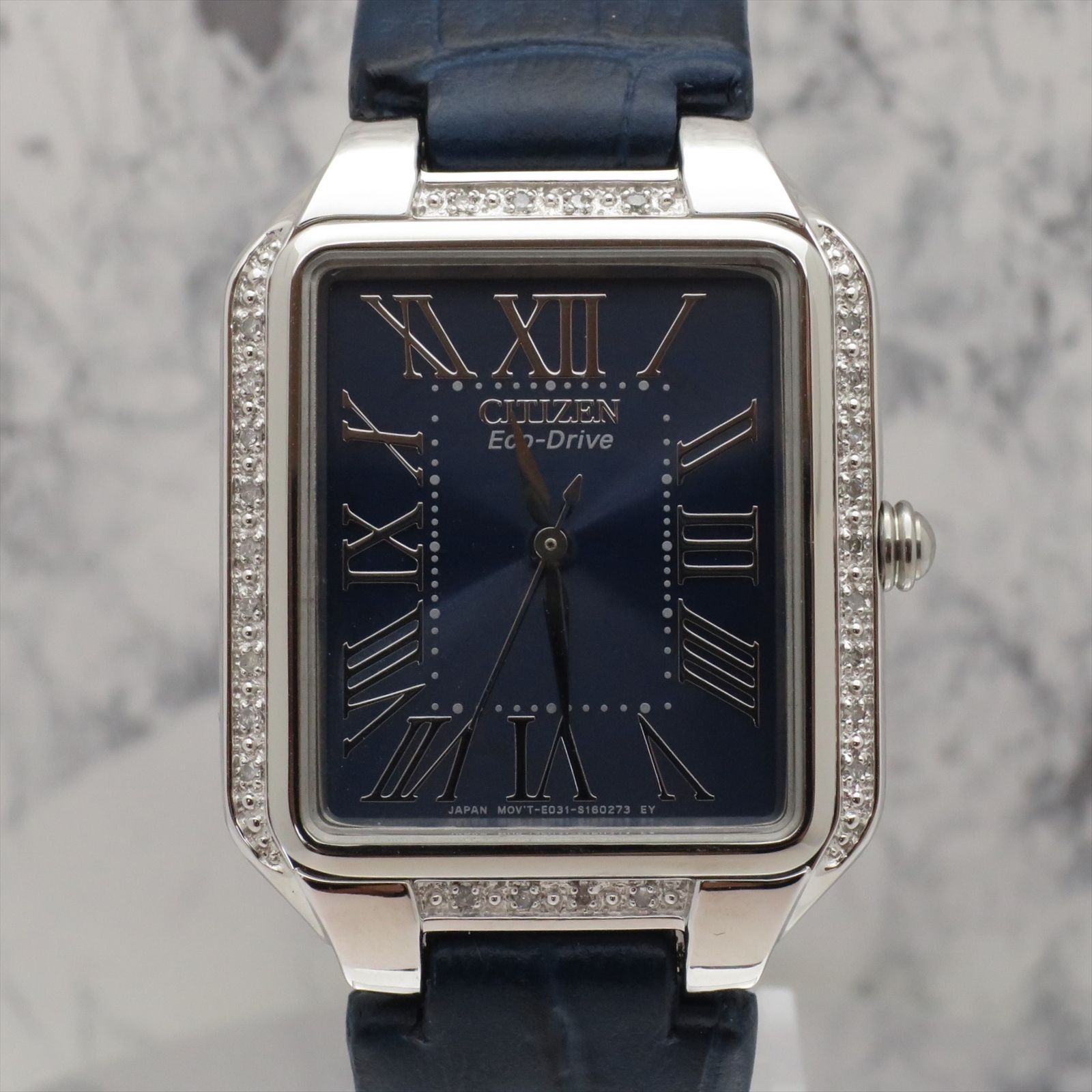 エコドライブ シチズン ソーラー ネイビー