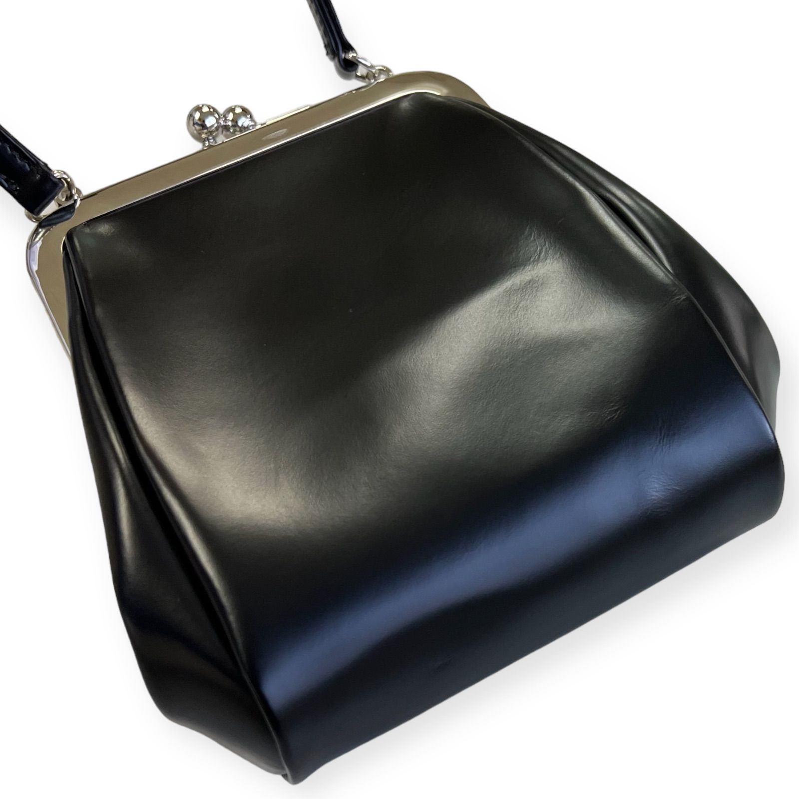 tricot COMME des GARCONS がま口 レザー バッグ 車掌鞄 tricot COMME