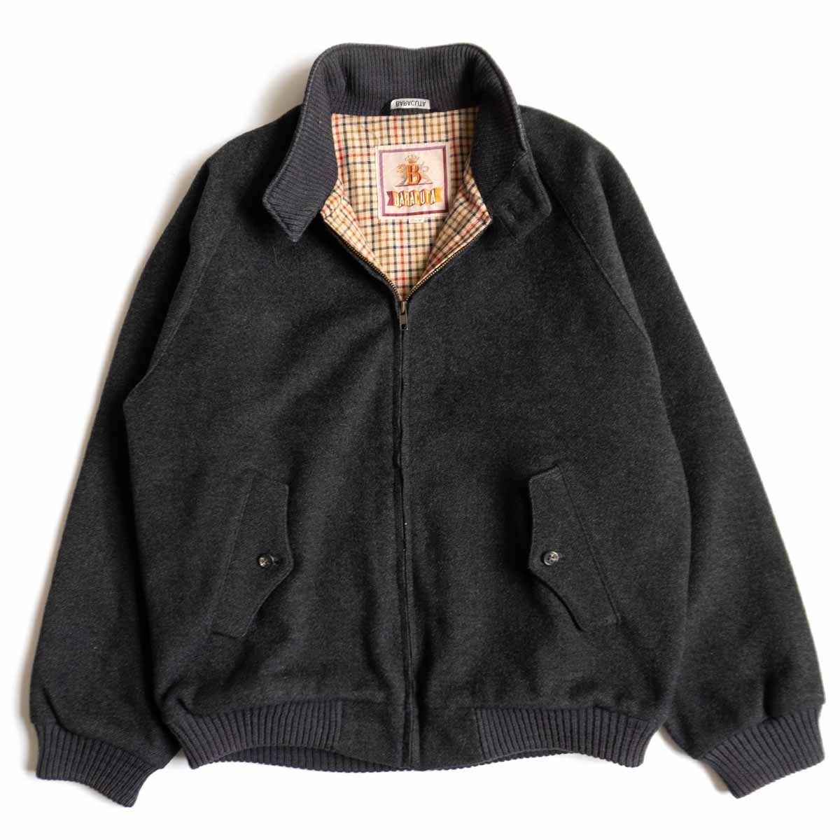 美品/カシミヤ混】BARACUTA 【G9 スウィングトップ ハリントン