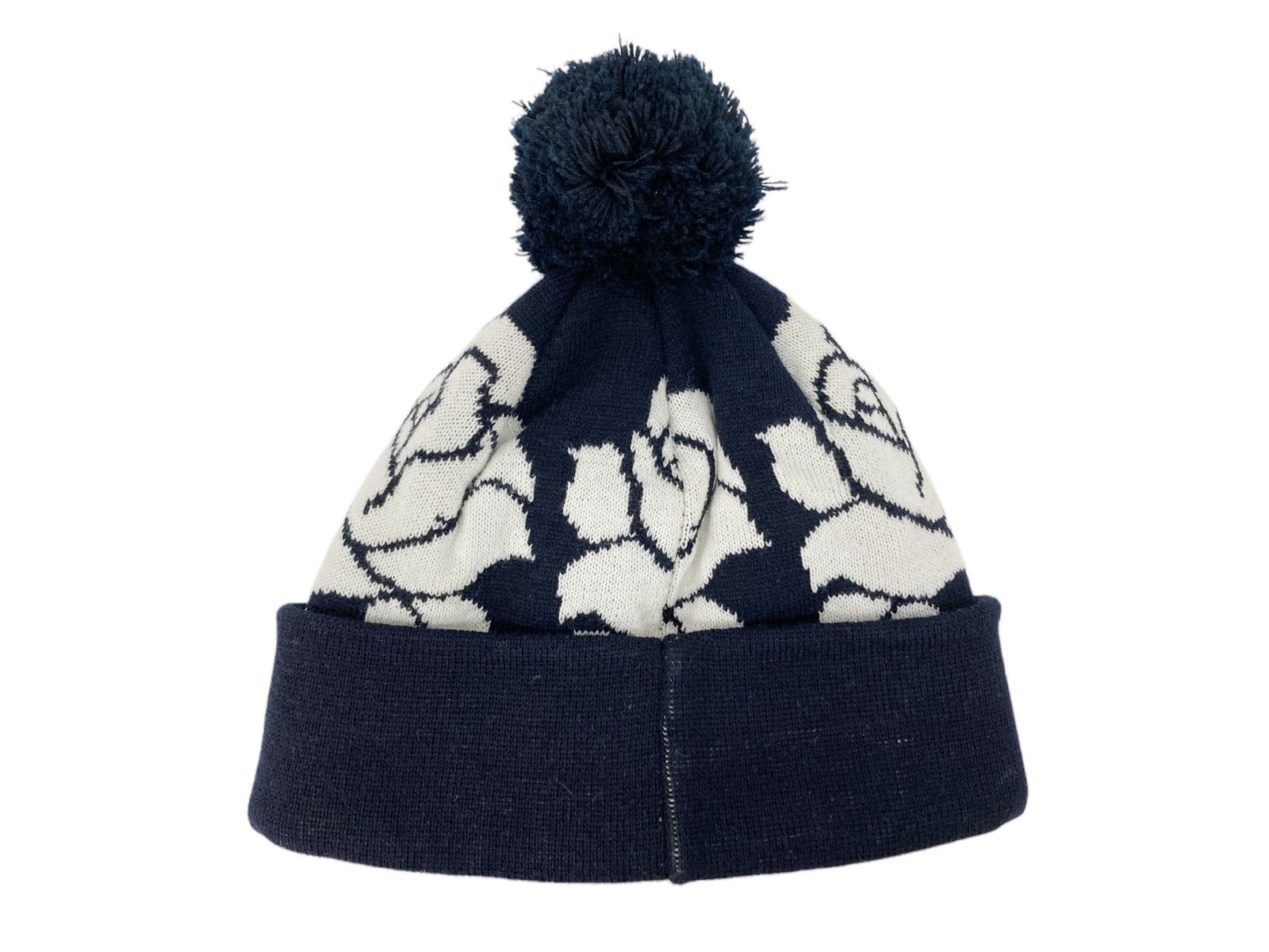 Supreme (シュプリーム) 22AW Rose Beanie ポンポン付き ローズ