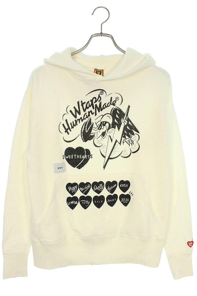 ヒューマンメイド ×ダブルタップス WTAPS WT HOODED #2 ダブルネーム