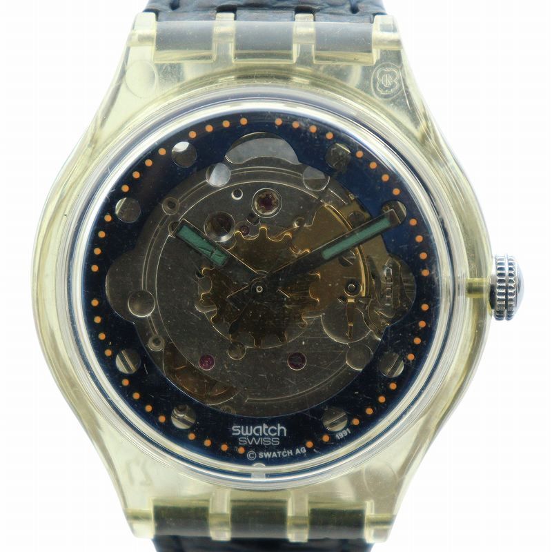 アンテーク　Swatch 自動巻き時計 美品 SWATCH｜クロノ オートマチック コレクション ゴールド SVGB402