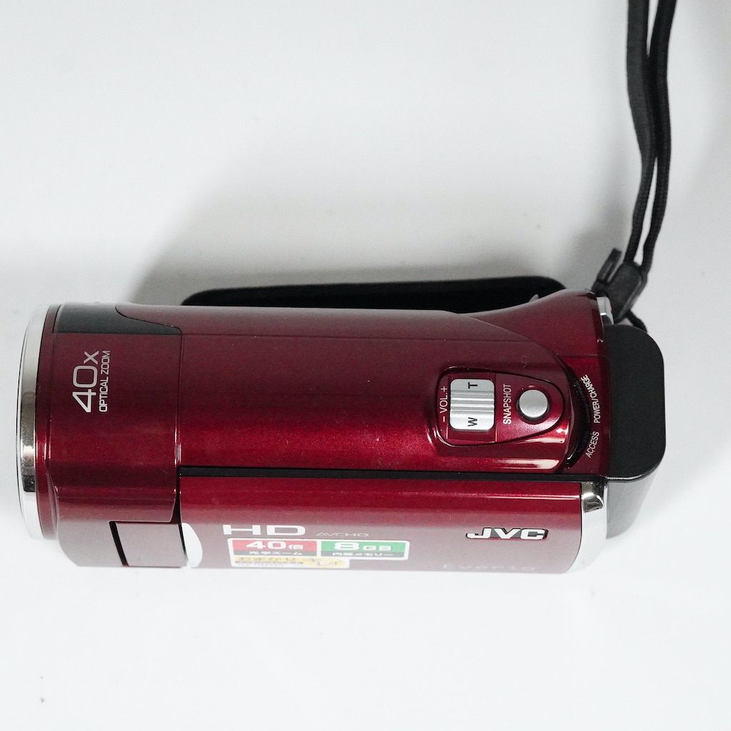 JVC Victor Everio GZ-HM450-R レッド 動作OK 返金保証 /2068
