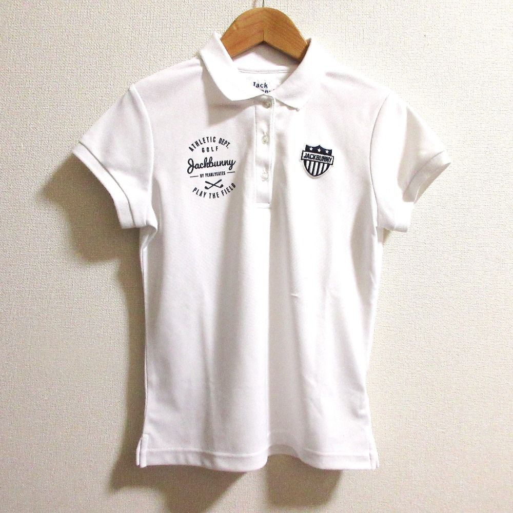 良品 Jack Bunny!! ジャックバニー ロゴワッペン 半袖