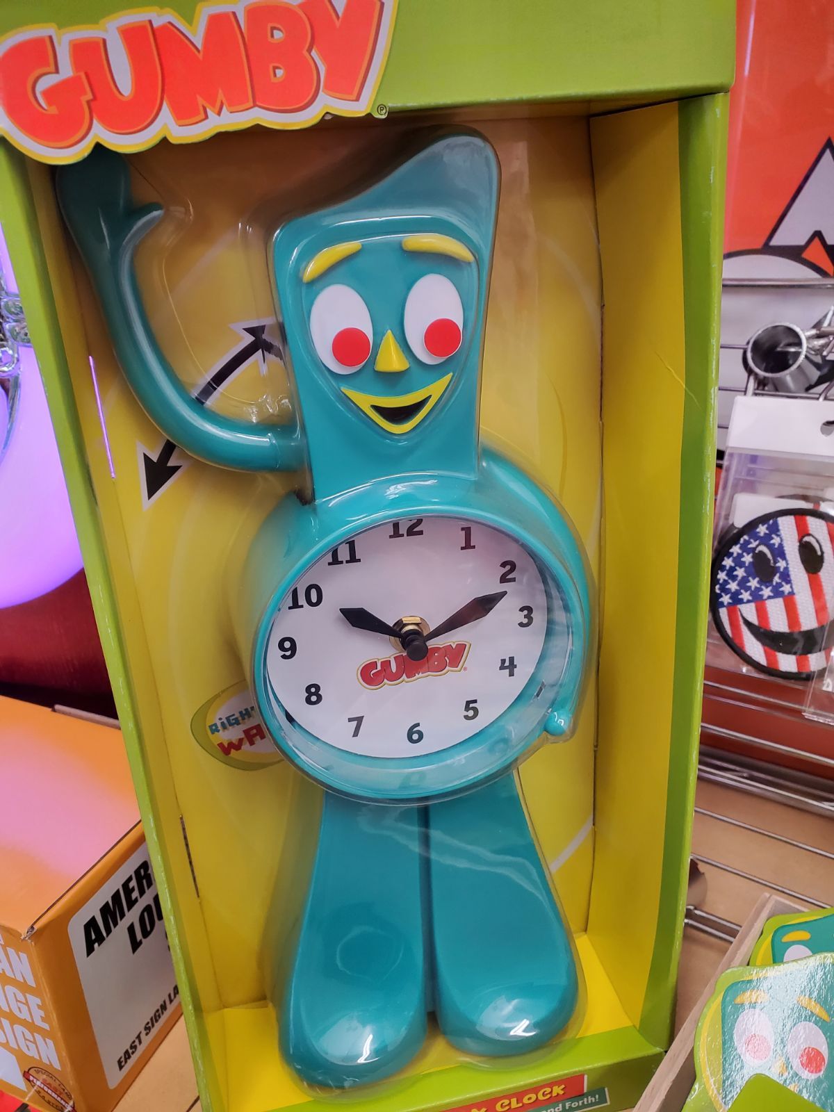 GUMBY 3Dモーションクロック - メルカリ