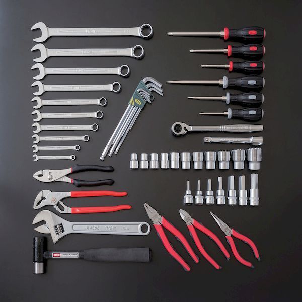 7営業日以内発送 前田金属工業 TONE TSH4509BK 整備用工具セット ツールセット 差込角１２．７ｍｍ ５３点セット マットブラック トネ メンテナンス用 沖縄離島販売不可 HRDEVELOPMENT_JP