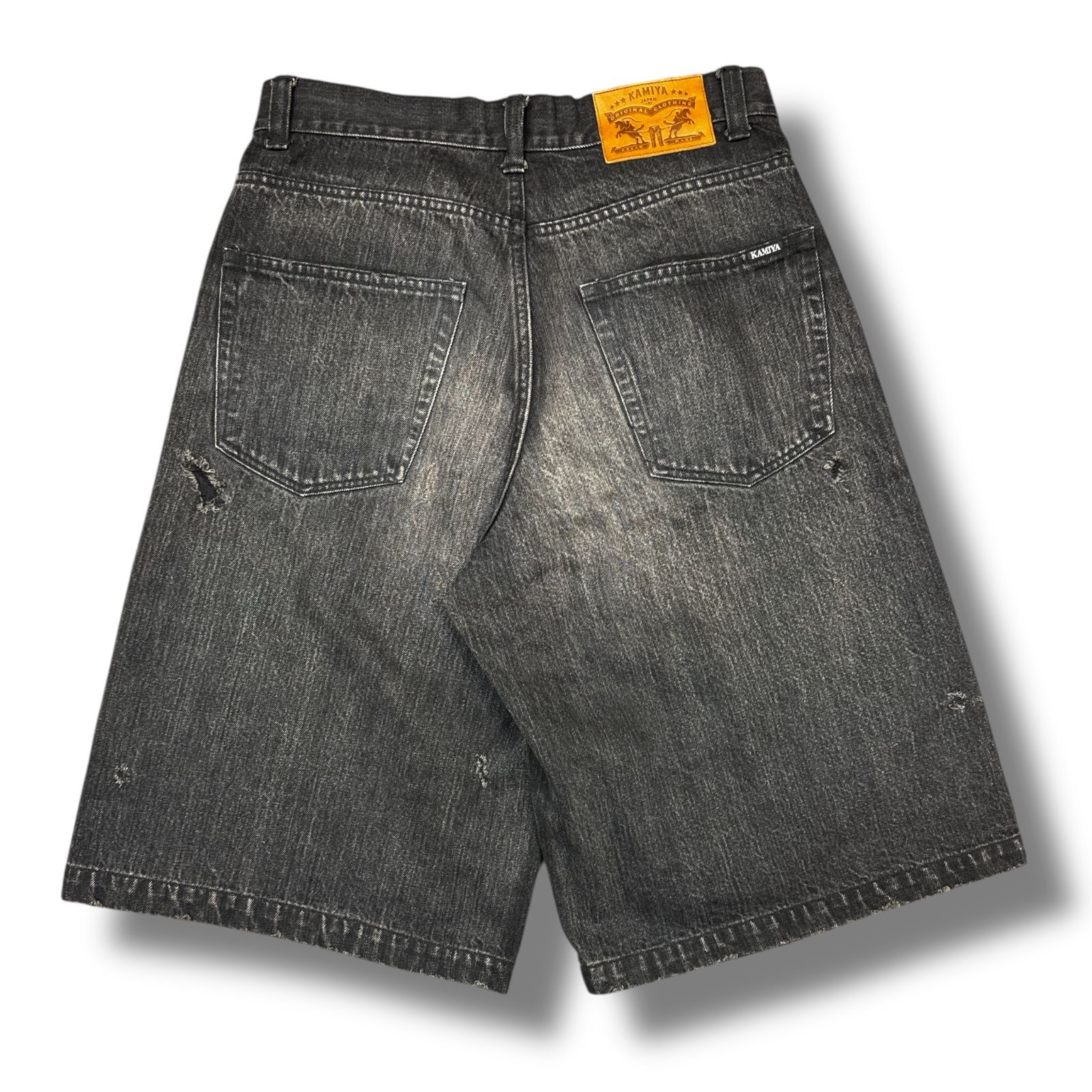 参考上代60500円 KAMIYA 25SS Denim Bermuda Pants デニムバル