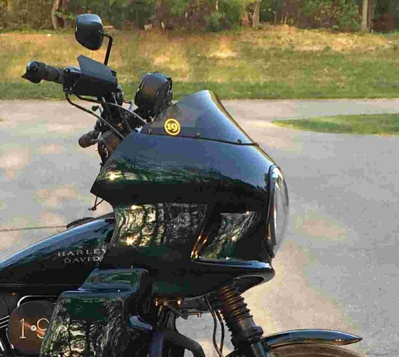 FXRT REPRODUCTION Closed Back” フェアリングキット 2006〜17年FXDL|11インチクリアシールド