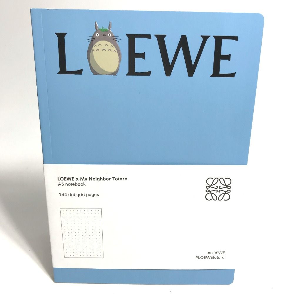 ロエベ　ジブリコラボ　ノート LOEWE ロエベ ノートブック となりのトトロ 紙 - メルカリ