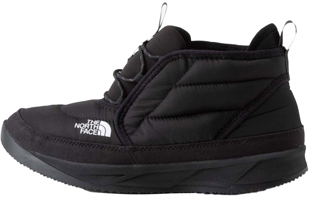 ザ・ノース・フェイス THE NORTH FACE アウトドア ヌプシチャッカウォータープルーフ メンズ Nuptse Chukka WP 靴 防水 雨の日  NF52373 KW TNFブラ