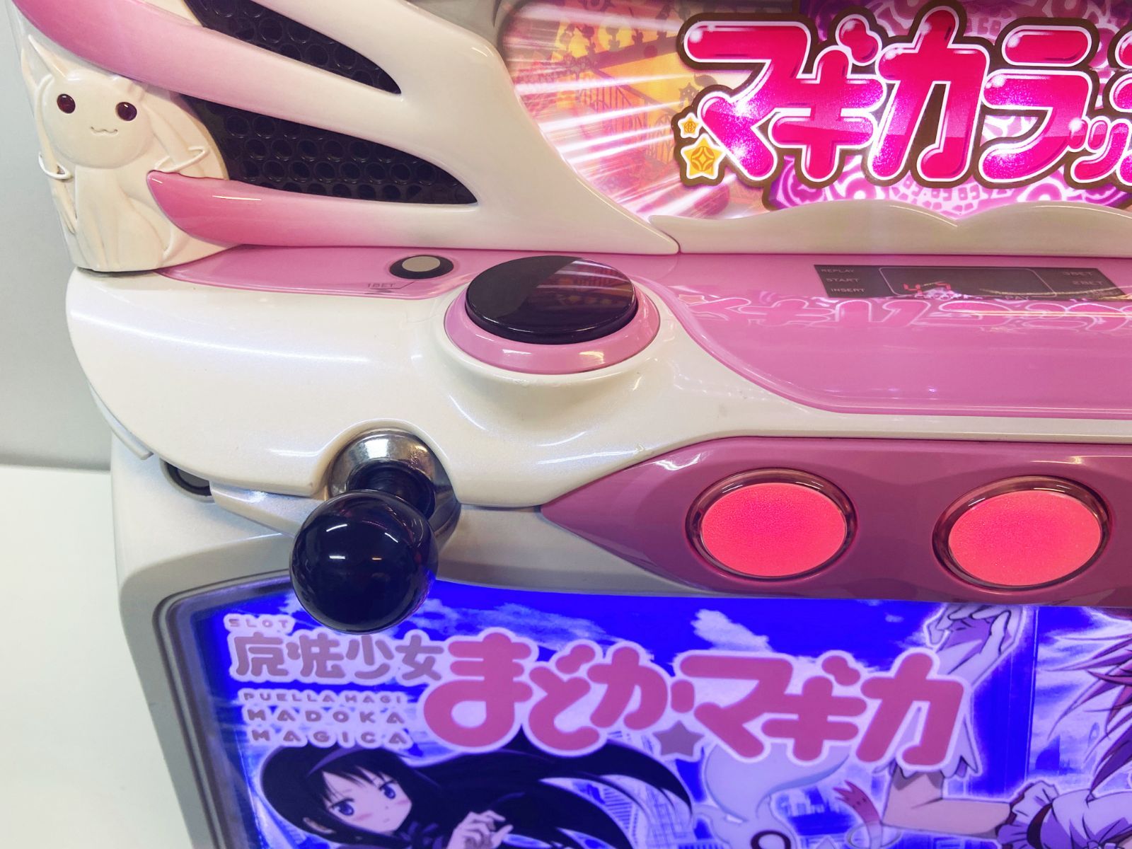 送料込】 パチスロ SLOT魔法少女まどか☆マギカ ☆塗装剥がれ補修済