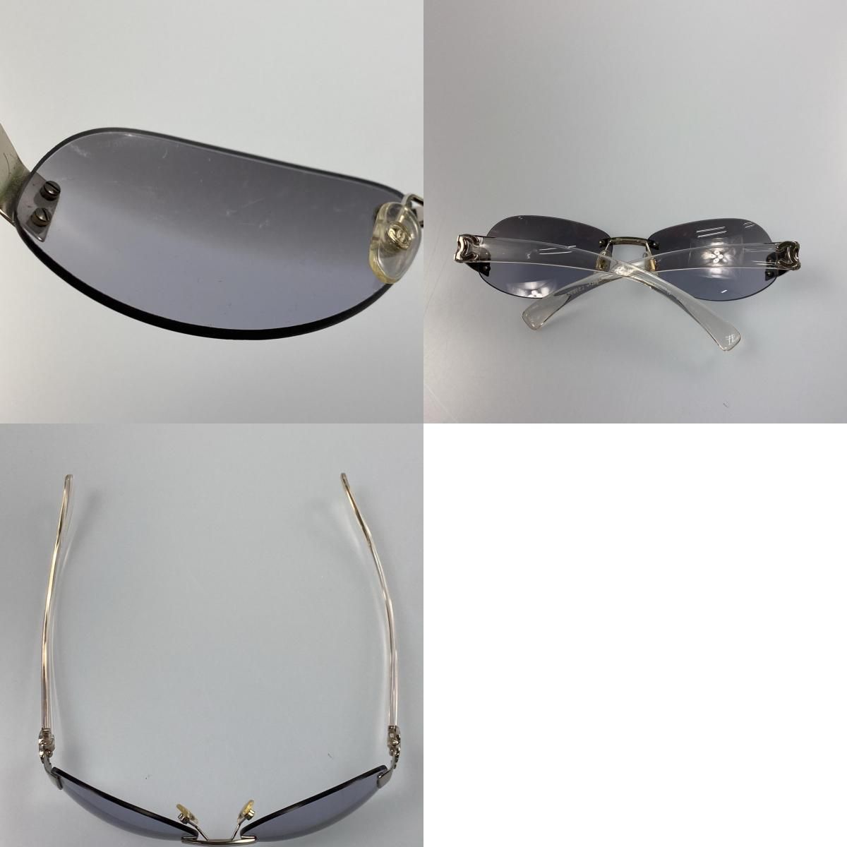 姫路東店】 中古 CHANEL | シャネル サングラス リムレス 4037 c