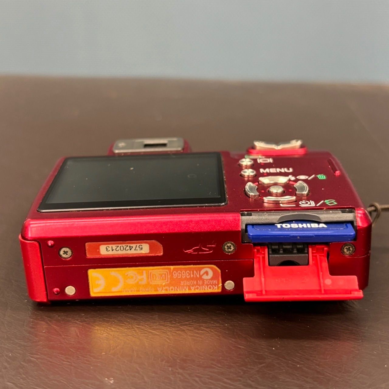 KONICA MINOLTA DiMAGE X50 レッド デジタルカメラ 976 - メルカリ