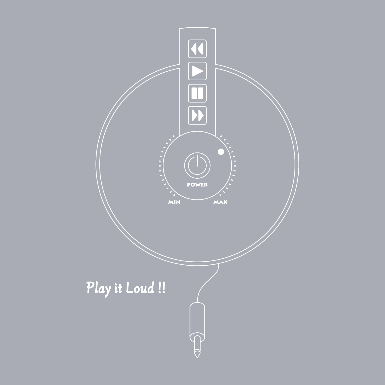 グラフィックスウェット　Play it Loud Black -Sweat-