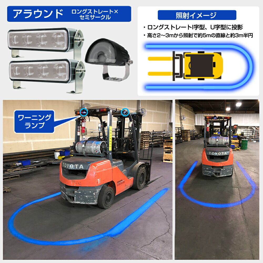 DC12V～80V対応 ロングストレート×2個