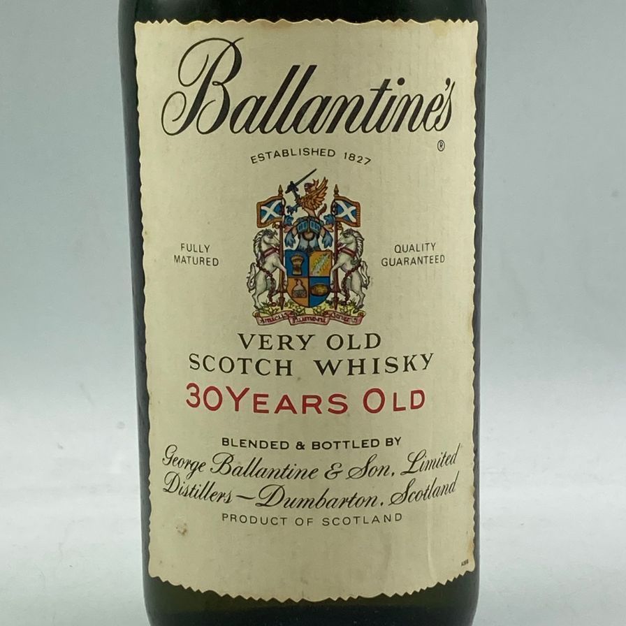 バランタイン 30年 オールドボトル 赤キャップ 青旗 バランタイン